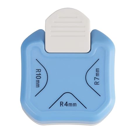 MyArTool 3 in 1 Corner Rounder Punch, 4mm, 7mm, 10mm 3 Way Corner Cutter for Paper Crafts, Laminate, DIY Projects, Photo Corner, Card Making and Scrapbooking