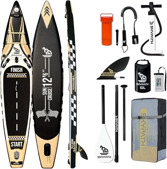 Inflatable Stand Up Paddle Board,12'6''*30'' Cruise SUP Board