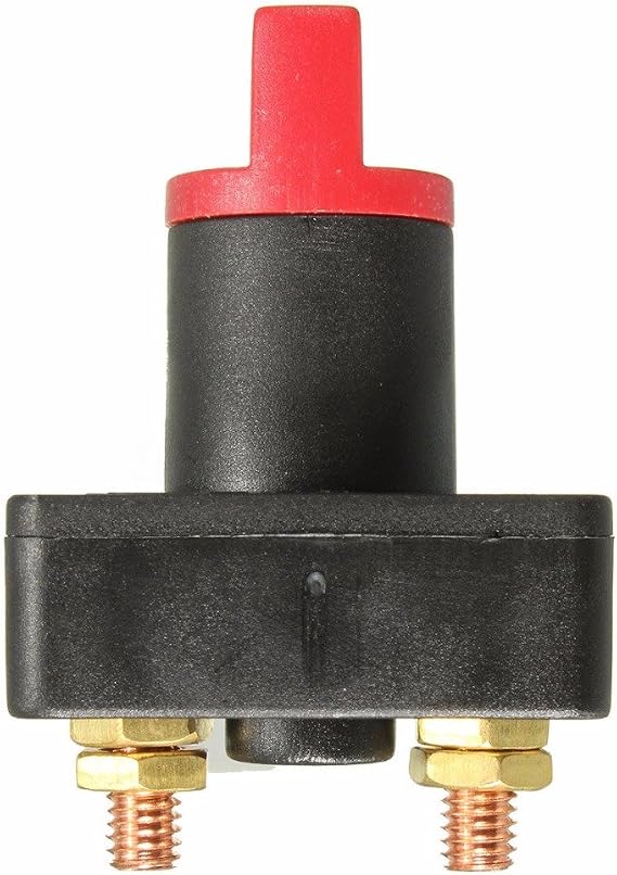 Electrical 100A Battery Isolator Switch Disconnect Power Cut Off Kill Switch 43 * 37 * 64mm For Bilge Pump Boat Car Truck