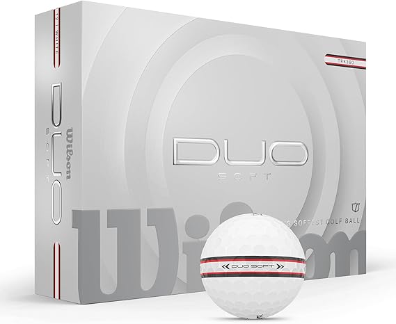 WILSON 2025 Duo Soft Golf Balls - 12 Balls