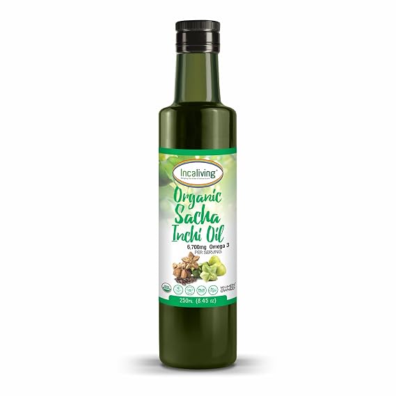 Sacha inchi oil organic from peru by incaliving