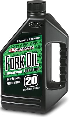 Maxima Racing Oils 57916-2PK Fork Oil Standard Hydraulic 20w 16 oz Bottle, 2-Pack