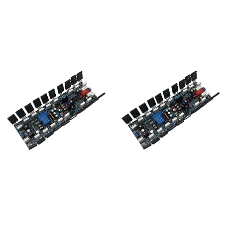 2X 1000W High Power Mono Channel Amplifier Board Professional Stage AMP Board with 5200+1943 Tubes for Sound Amplifiers