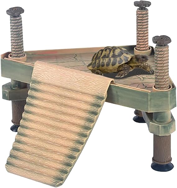 Small turtle basking platform, Turtle platform, Turtle tank accessories, Floating dock turtle(SIZE:M)