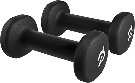 Peloton Light Weights | Set of Two Sweat-Proof Weights with Non-Slip Grip, Designed to Fit in The Back of Peloton Bike and Bike+