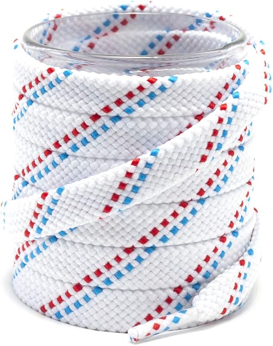 Shoemate Stylish Thick Flat 5/16" Shoe Laces for Sneakers and Athletic Shoes, Shoe Strings