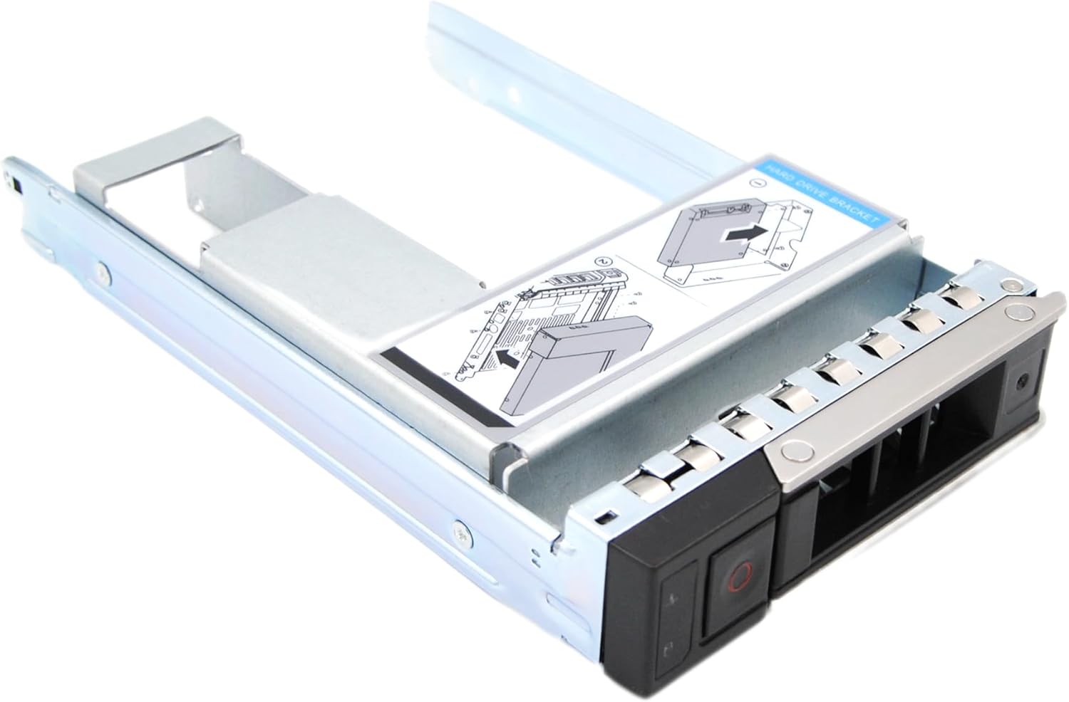 3.5 X7K8W 0X7K8W Hybrid Tray Caddy with 2.5 9W8C4 Adapter for PowerEdge Servers 14th R440 R540 R640 R740 R740xd R6415 R7415 R7425 Series by DAHONGHU