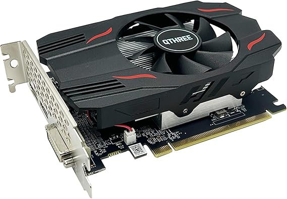 QTHREE Radeon RX 560 4GB GDDR5 Video Graphics Card GPU,128 Bit,DVI,HDMI,DP