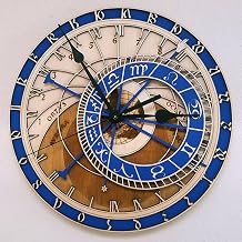 TOMYEUS Wall Clock Prague Astronomical Clock Creative Living Room Wall Wall Clock Twelve Constellation Quartz Art Clock Clock
