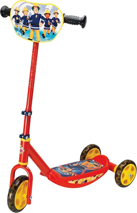 Smoby Fireman Sam 3-Wheel Scooter
