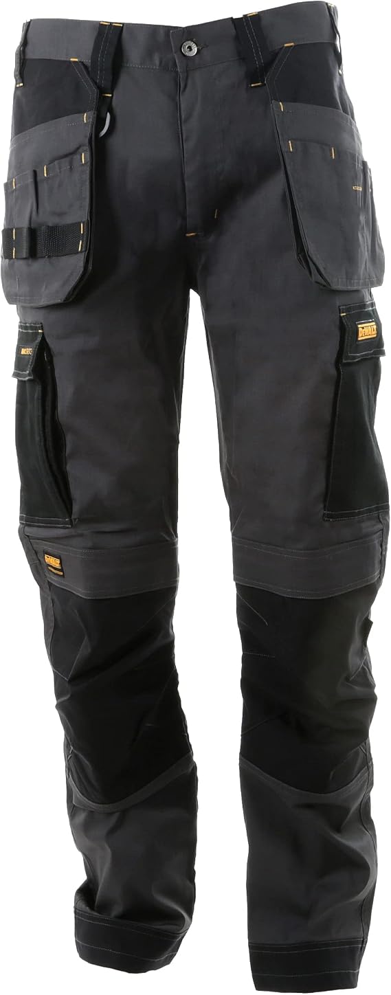 DEWALT Barstow Men's Pro-Stretch, Water Resistant, Slim Fit, Holster Pocket, Utility Work Pants