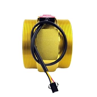 Flow Sensor Meter Digital Pipeline Water Flow DN80 Aluminum G 3 Inch Water Flow Sensor Counter Sensor Switch Meter 30-500Lmin