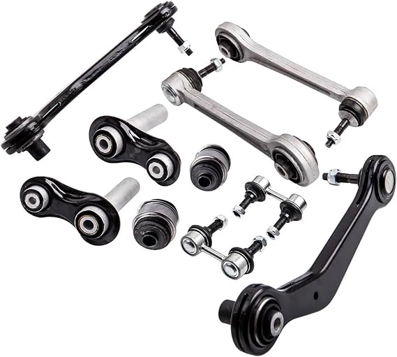 Rear Control Arm Ball Joint Sway Bar Link Kit Compatible with BMW E53 X5 SUV 2000-2006 33326770859 33326770860