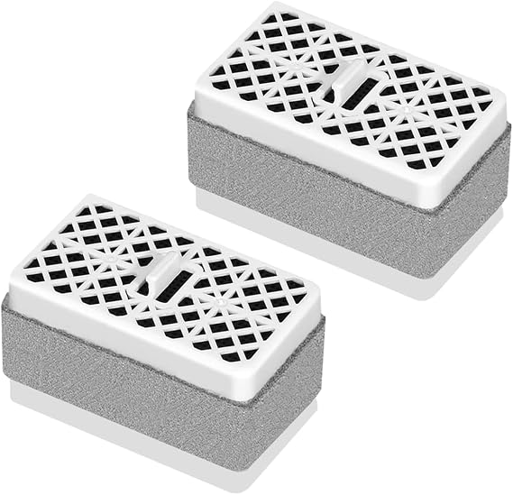 Deodorizer Catalyst Filter for Toto Washlet THU9476, C100 C200 S300e S350e S500e, Bathroom Toilet Air Filter Carbon Deodorizing Cartridge Parts, 2 Pack
