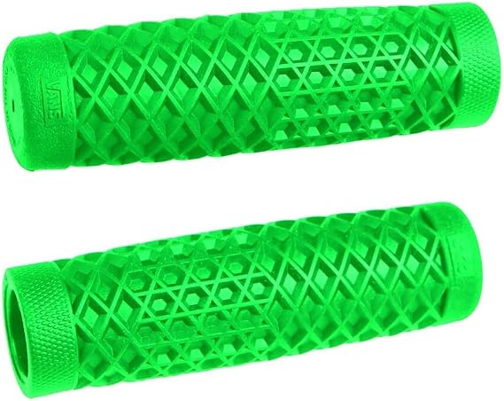 ODI B01VTN Vans/Cult V-Twin Grips - 7/8in. - Green