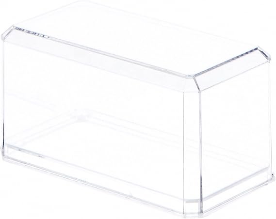 Pioneer Plastics 164C-UV Clear Plastic Display Case for 1:64 Scale Cars (UV Resistant), 3.5" W x 1.625" D x 1.75" H (Mailer Box)