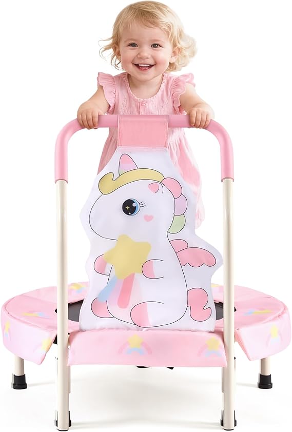 FUNLIO Mini Trampoline for Toddlers
