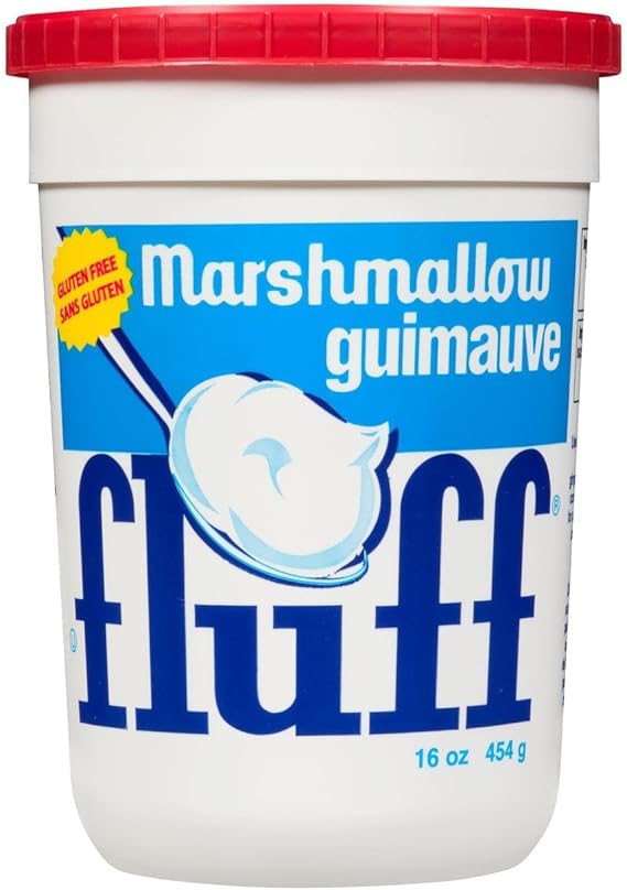 Marshmallow Fluff - Vegetarian Marshmallows - Gluten-Free - Great for Cakes, Smores and as Kids' Treats, 454 g