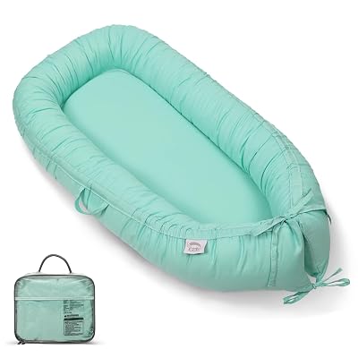 Baby Lounger, Infant Lounger for Newborn,Portable Baby Nest Cover Breathable & Soft, Newborn Essentials