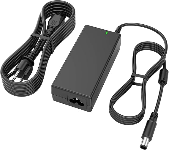 Tree.NB 19.5V 4.62A 90W AC Adapter Charger Power Supply Cord for Dell PA10 P28F P39F P22T P10F P40F P72G P40G P63G P60F P62G P61G P28S P22S P15G P35G P37G P45G P44G P41F P49G P47G 7.4x5.0mm