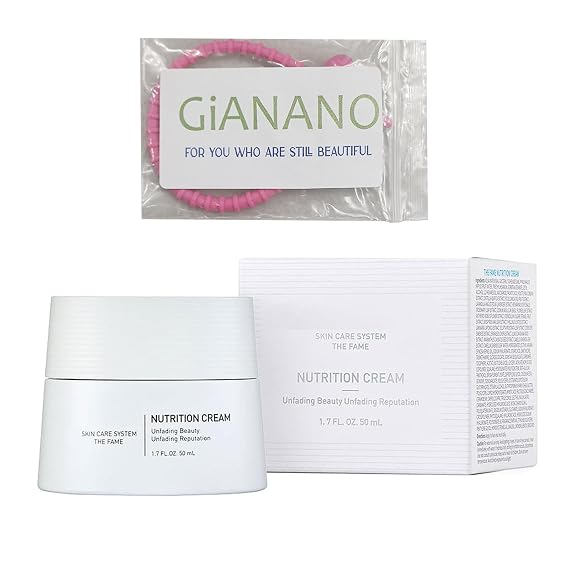 Korean beauty, skin care system Hydrating & Moisturizing Face Cream for Soft Skin For The Fame Nutrition Cream, 50ml /1.7fl.oz.