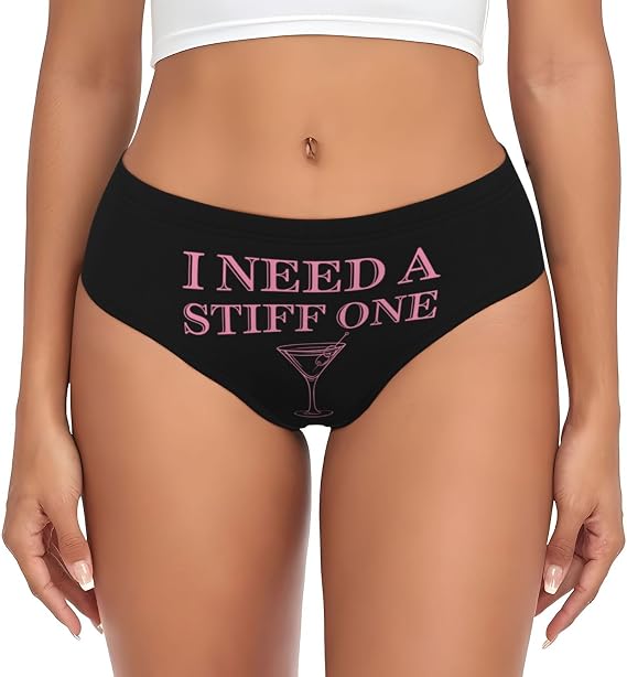 I Need A Stiff One Shorts Sexy Slutty Underwear Panties Girls WomenS Booty Shorts Low Rise Booty Thongs Sexy Ladies