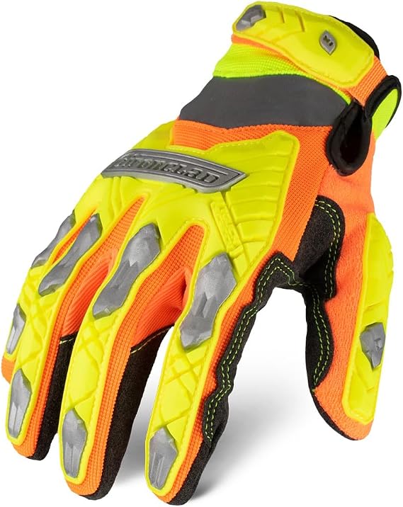 Ironclad Mens Command Impact Hi-viz Waterproof
