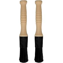 Tek Automotive Car Detailing Brush Twin Pack – Heavy Duty Chemical Resistant Cleaning Brush for Engine Bays &amp; Parts