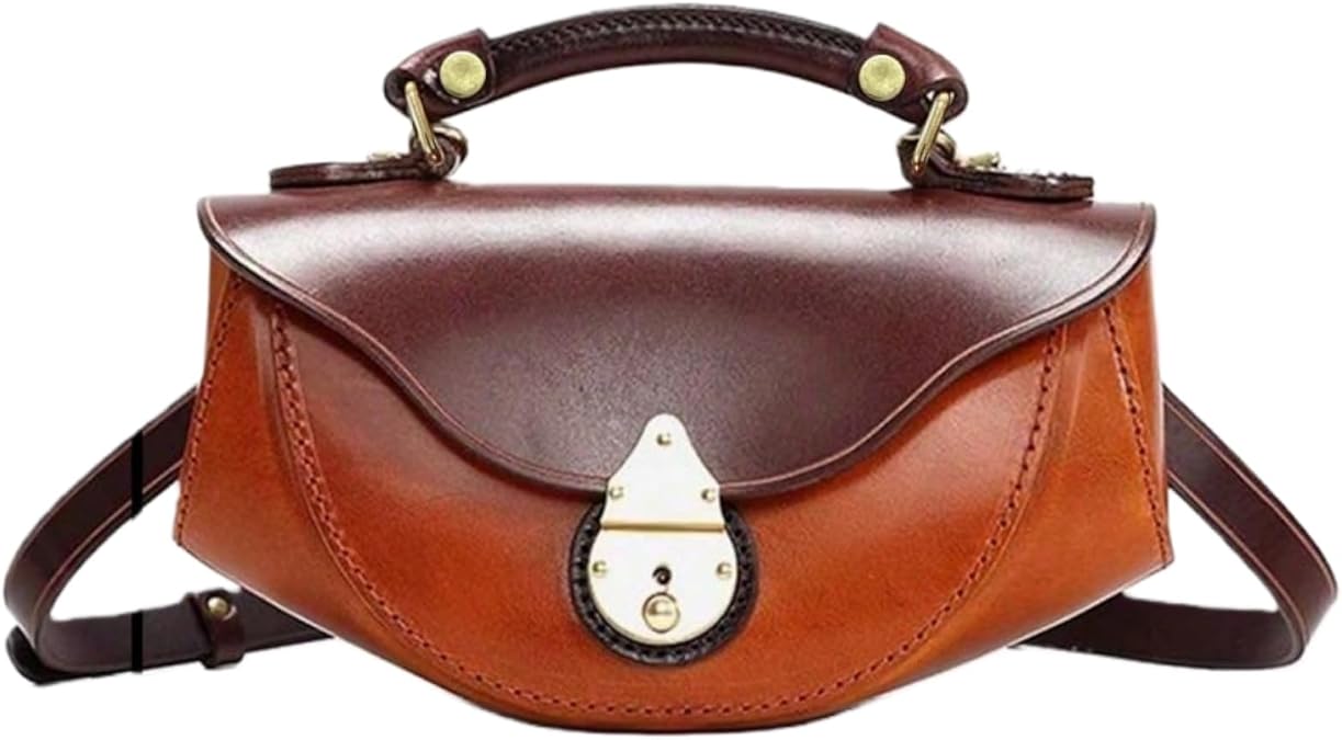 2025 New Women Crossbody Bag, Small Vegan Leather Crossbody Purse for Women, Fashion Handbag Top Handle Satchels