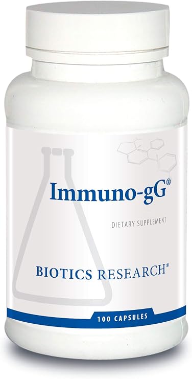 BIOTICS RESEARCH Immuno gG, Colostrum 240mg, Immune Support, 100 Caps