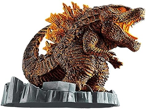 Godzilla Deforume Figure-Godzilla(2019) & King Ghidorah(2019)-(A: Godzilla), Multicolor