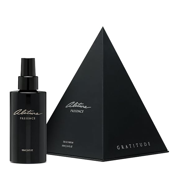 Alitura Presence Natural Fragrance, Unisex Perfume With Sandalwood, 100 ml | A clean, long lasting scent with cardamom and ylang ylang. Non toxic and vegan for everyday wear.