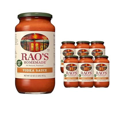 Raos Homemade Vodka Sauce, 32 oz, Pack of 6
