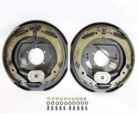 Southwest Wheel New 12" X 2" TruRyde Trailer Electric Brake Assembly (1 Right + 1 Left)