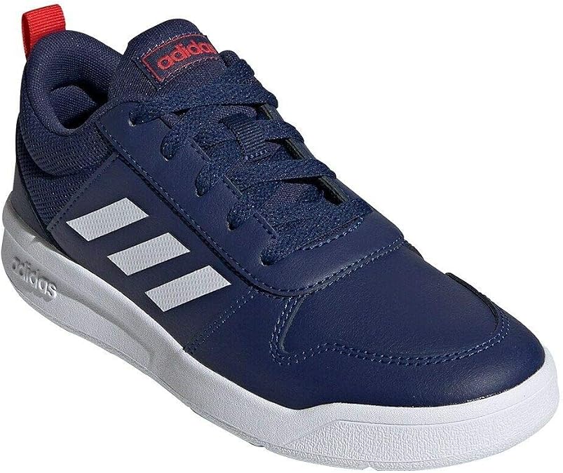 adidas Boy's Tennis Sneaker Navy, 13 Big Kid