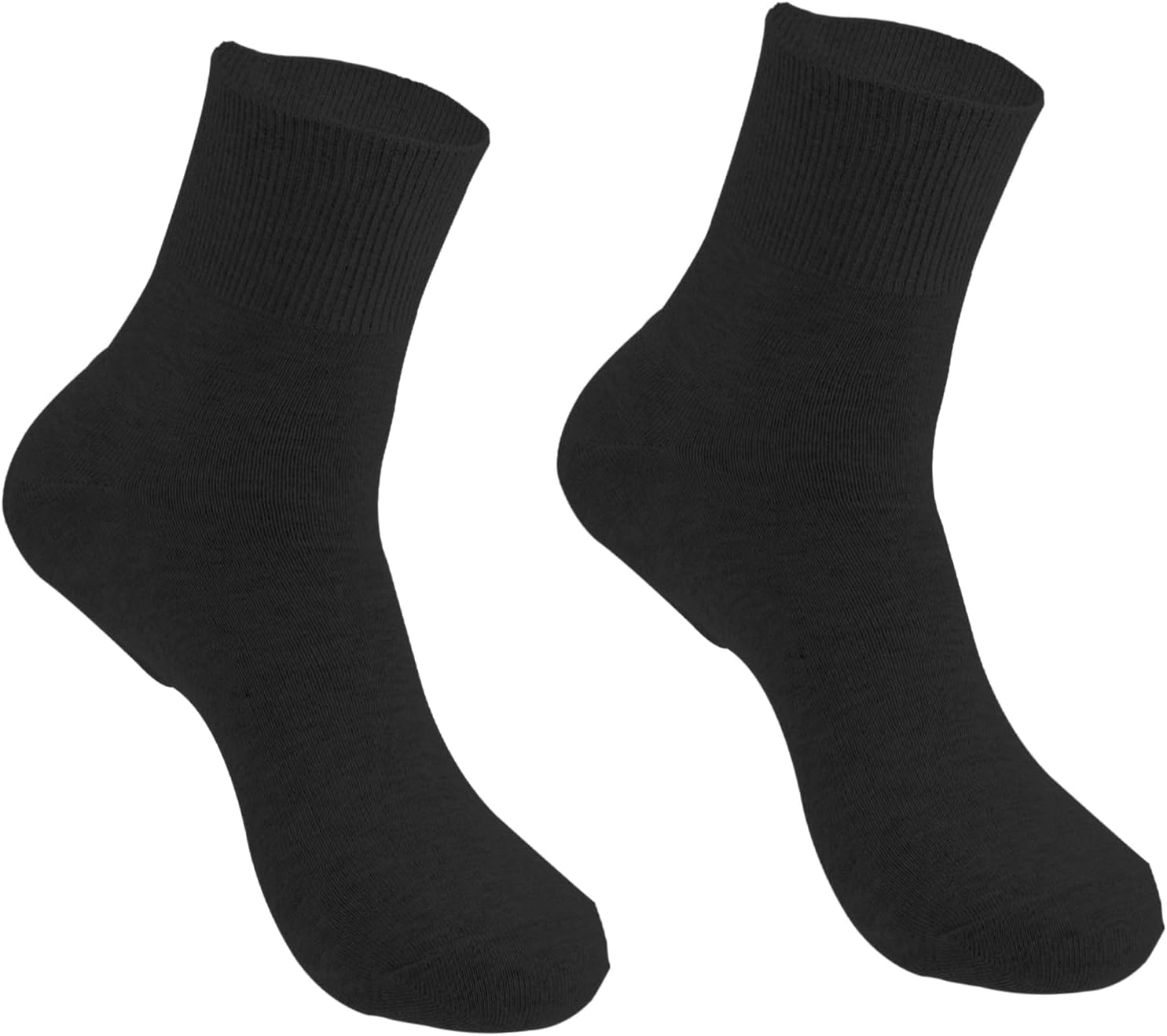 2pcs Moisturizing Socks for Men Natural Cotton Foot Care Treatment for Dry Cracked Skin Elastic Design Deep Repair Anti-Heel Cracking Comfortable Wear