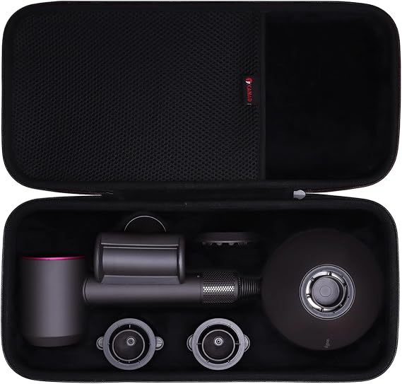 XANAD Hard Case Compatible with Dyson Supersonic Hair Dryer - Dryer Storage Cases, Black