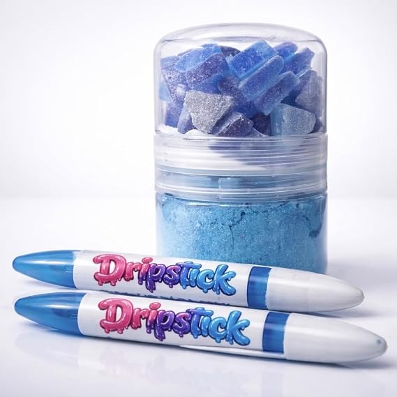 Poppin Crunch 3-Pack Blue Raspberry Bundle - Sweet or Sour Options