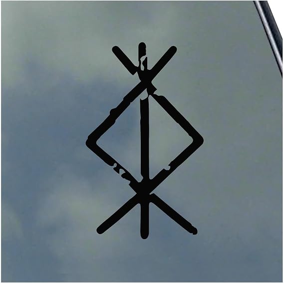 Protection Rune Vinyl Sticker Decal Norse Viking Asatru Odin Thor Loki Runic Symbol