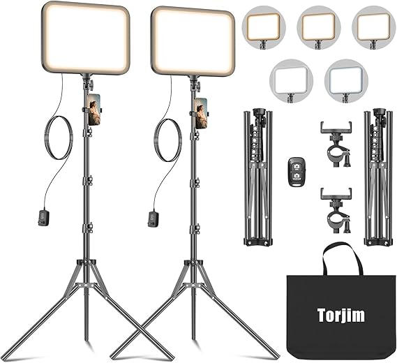 Torjim Video Light Kit