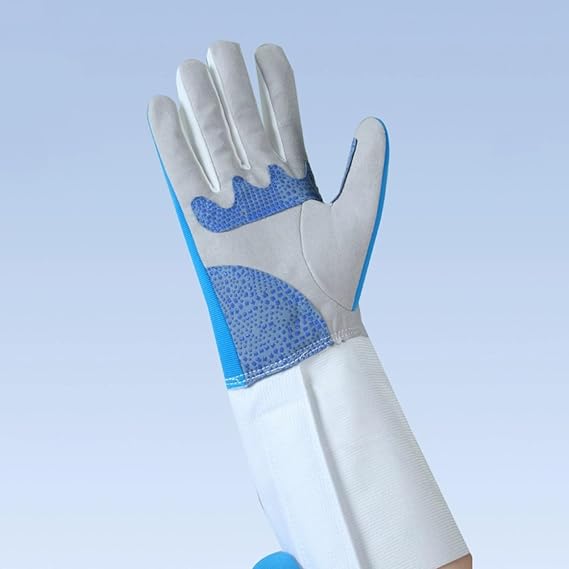 Fencing Glove, Professional Hand Protection Non Slip Gloves for Foil Epee and Saber, Fencing Gear for Adult Kids(10)