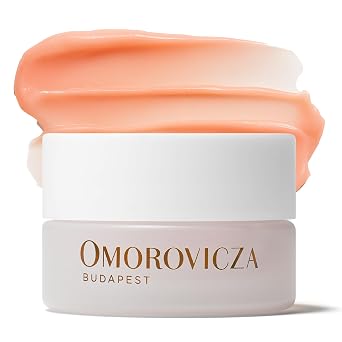 Omorovicza Perfecting Lip Balm 0.34 oz, Hydrating & Plumping Lip Treatment, Nourishing Lips Moisturizer with Hyaluronic Spheres, Omega 6 Ceramide & Peptides for Dry Lips