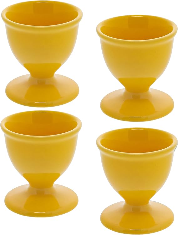 Servette Home Yellow Egg Cups - Set of 4