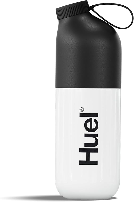 Huel Black Edition Shaker Bottle | BPA Free Long-Lasting Tritan Body 13.5oz