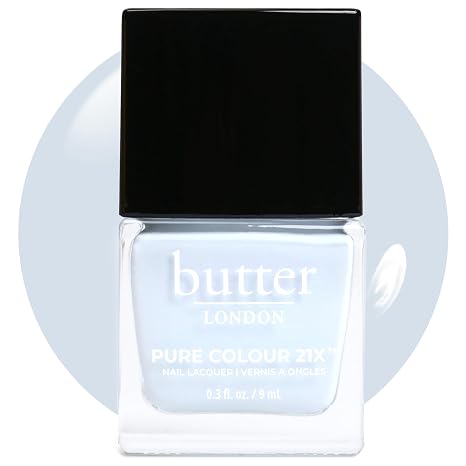 butter LONDON PC21X Nail Lacquer Polish - Fast-Drying, Long Lasting Color with Gel-Like Finish & Chip-Resistant Nail Lacquer Helps Protects & Strengthens Nails - Vegan & Cruelty-Free