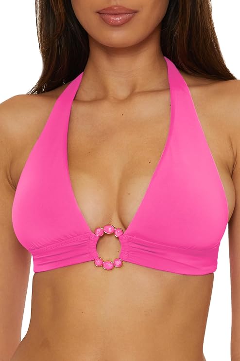BECCA Marble Canyon Mira Ring Front Halter Top