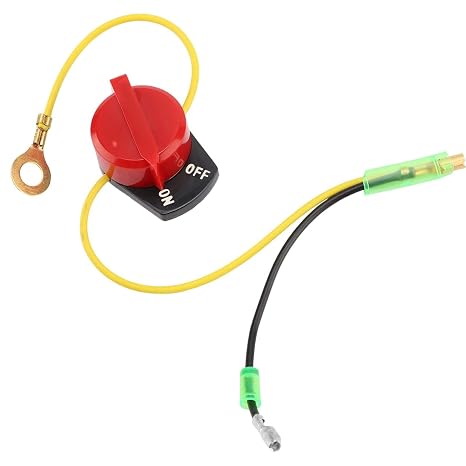 Engine Stop Switch,Engine On Off Stop Switch For Honda Gx110 Gx120 Gx160 Gx200 Gx240 Gx270 Gx340 Gx390 not easy to Aging and Abrasion Resistant for long Lasting Usage