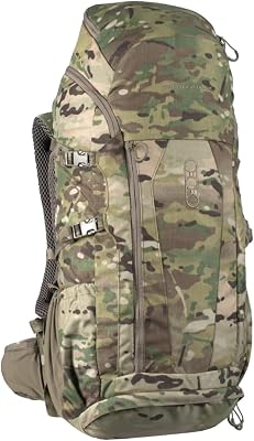 Eberlestock Freefall 3000 Pack, Tactical Backpack for Missions and Law Enforcement, Heavy Duty Outdoor Bag, 46L Volume, Multicam