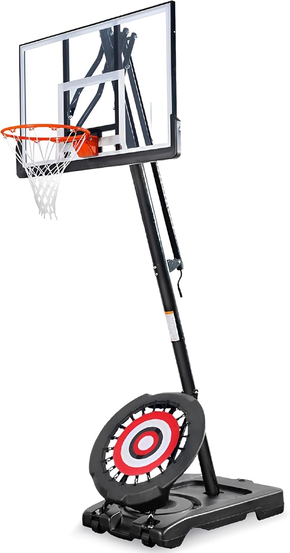 Portable Basketball Hoop - Indoor and Outdoor Hoops Game Equipment for Backyard, Driveway, and Garage