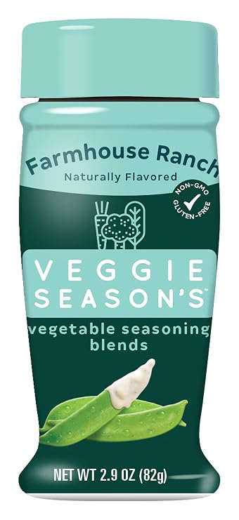 Veggie Season's Farmhouse Ranch Vegetable Seasoning Blends, 2.9 Oz